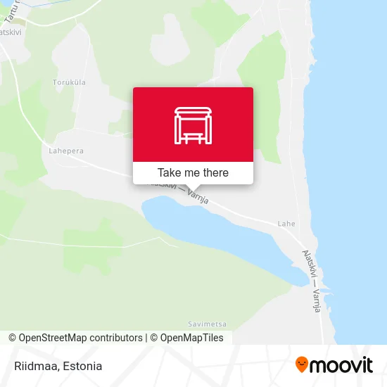 Карта Riidmaa