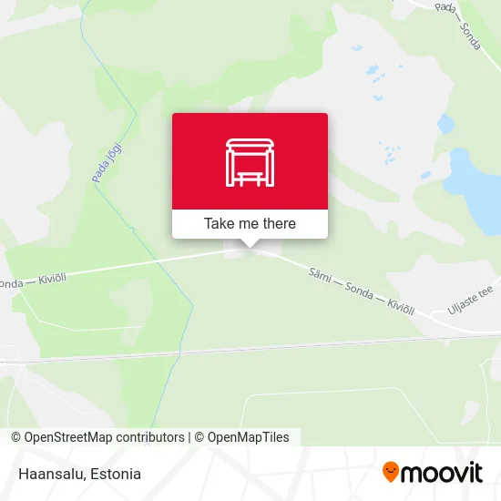 Карта Haansalu