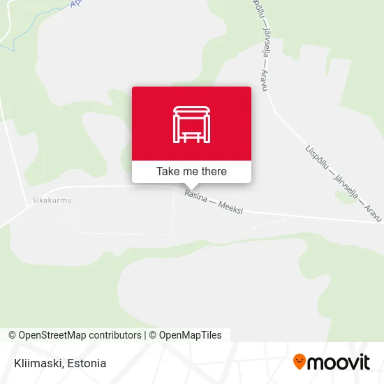 Карта Kliimaski