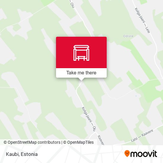 Карта Kaubi