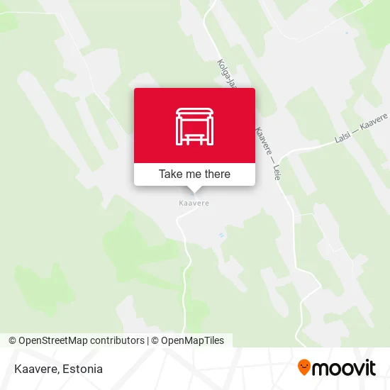 Карта Kaavere