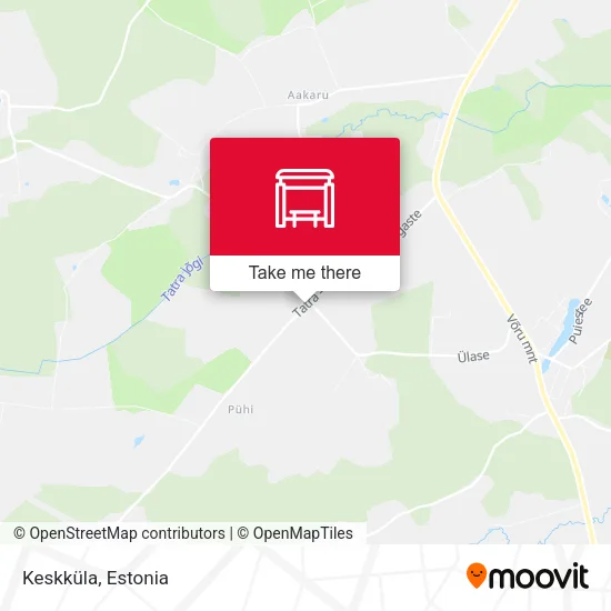 Карта Keskküla