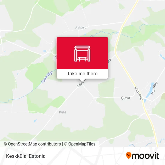 Карта Keskküla