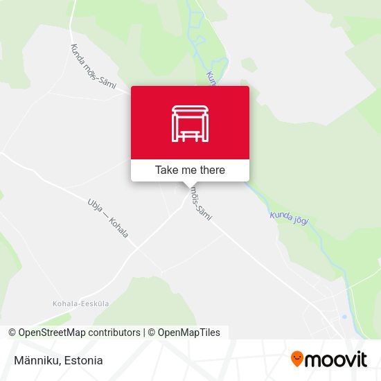 Карта Männiku