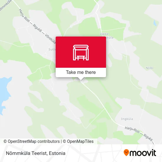 Карта Nõmmküla Teerist