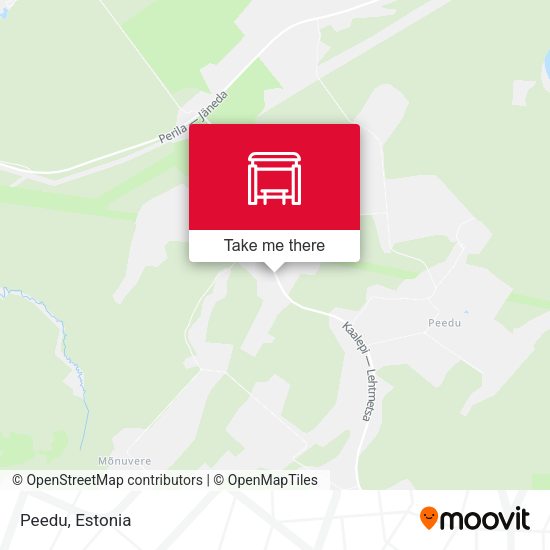 Карта Peedu