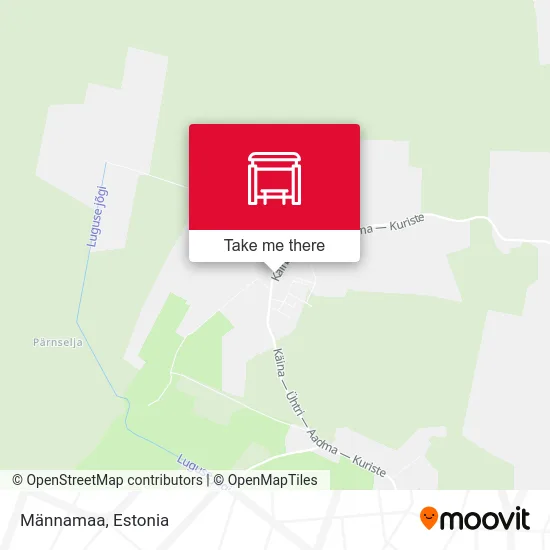 Карта Männamaa