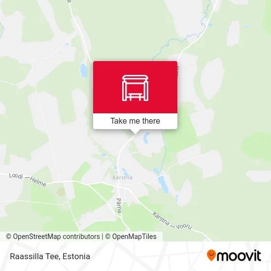 Карта Raassilla Tee