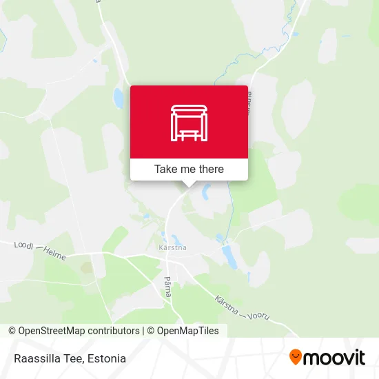 Карта Raassilla Tee