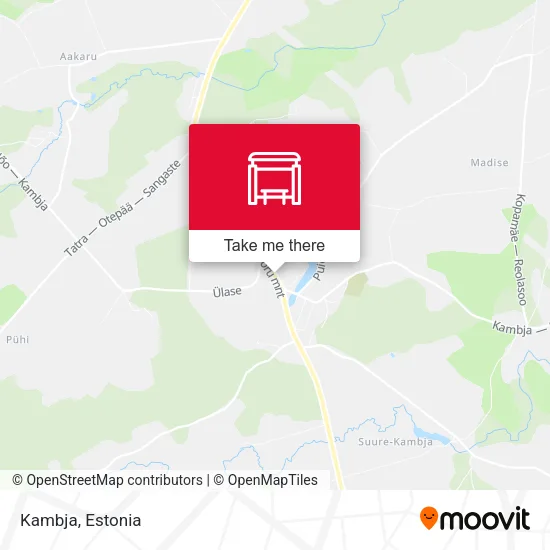 Карта Kambja