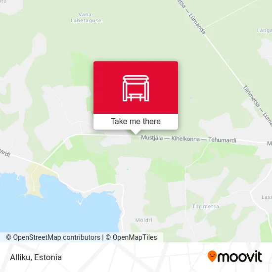 Карта Alliku