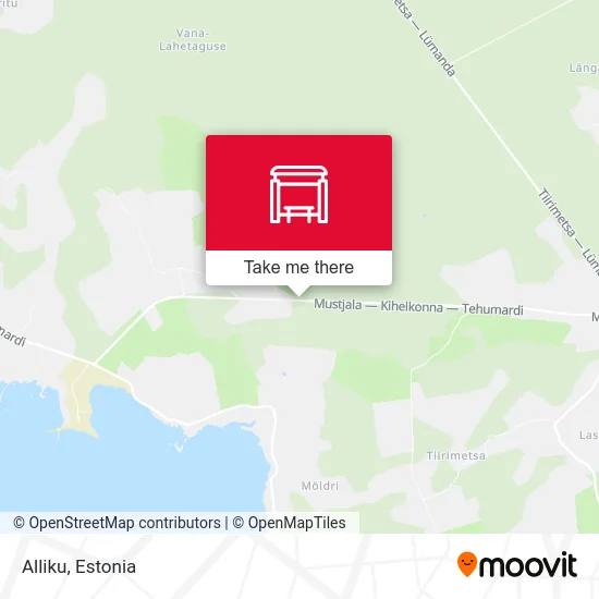 Карта Alliku