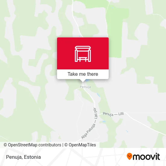 Карта Penuja