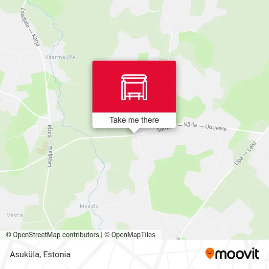 Карта Asuküla