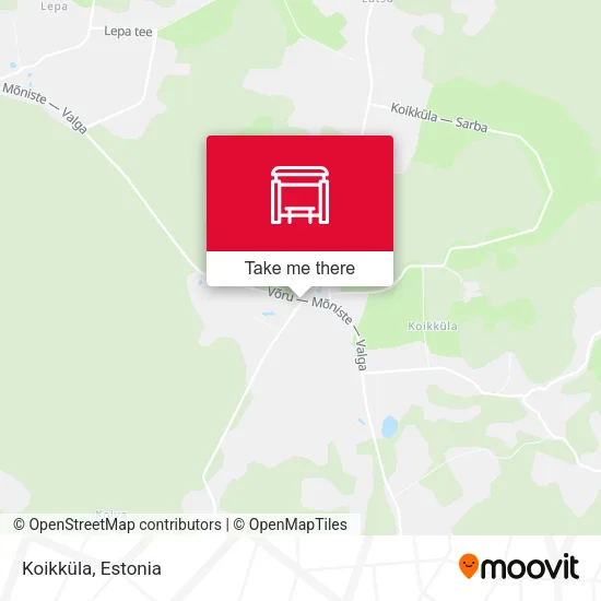 Карта Koikküla