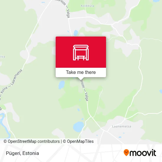 Карта Pügeri