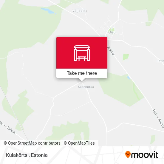 Карта Külakõrtsi