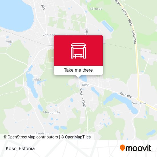 Карта Kose
