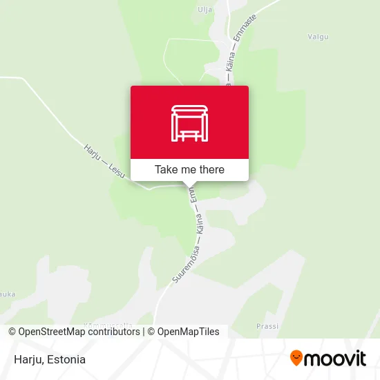 Карта Harju