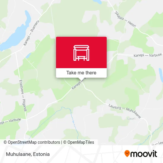 Карта Muhulaane