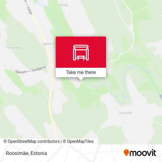 Карта Roosimäe