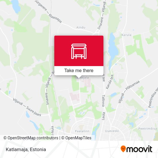 Карта Katlamaja