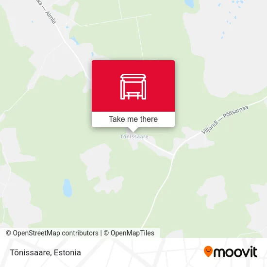 Карта Tõnissaare