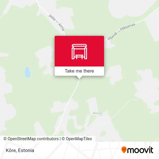 Карта Kõre