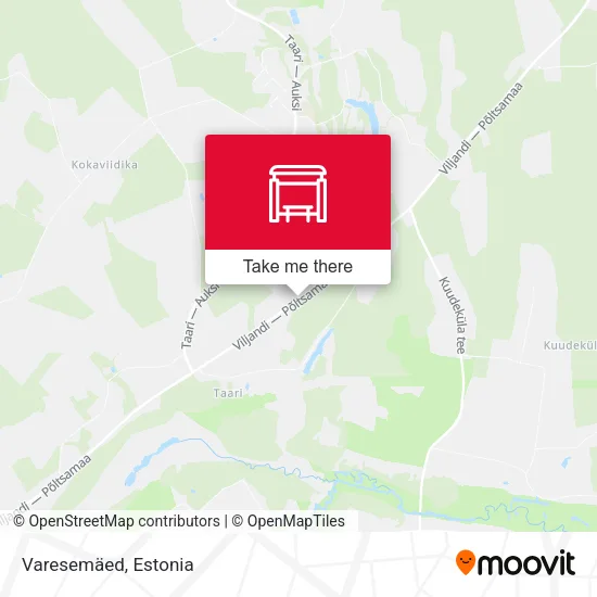 Карта Varesemäed