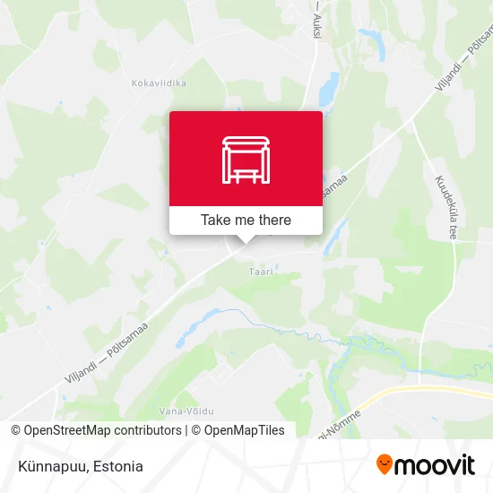 Карта Künnapuu