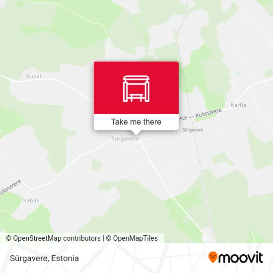 Карта Sürgavere
