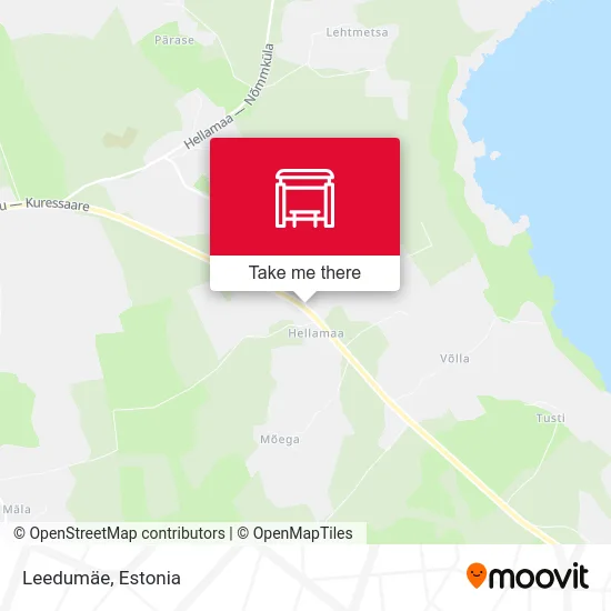 Карта Leedumäe