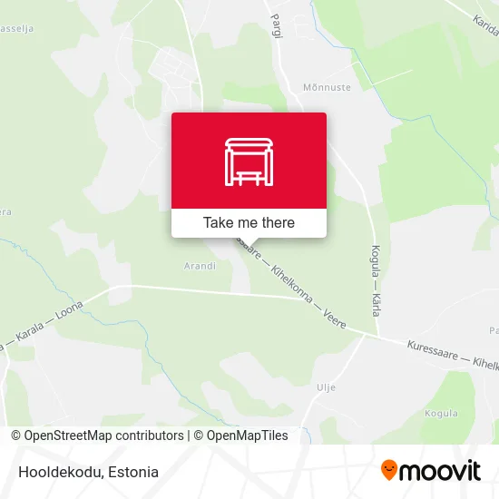 Карта Hooldekodu