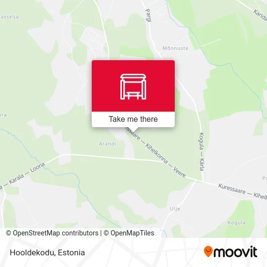 Карта Hooldekodu