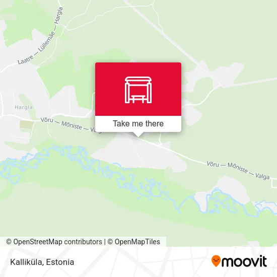 Карта Kalliküla