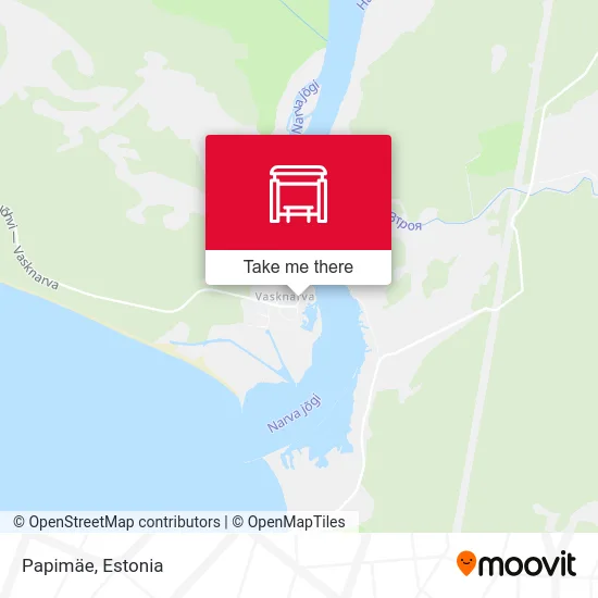 Карта Papimäe