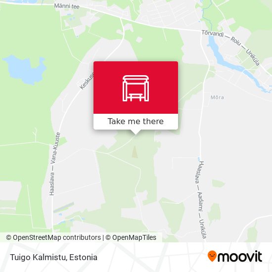 Tuigo Kalmistu map