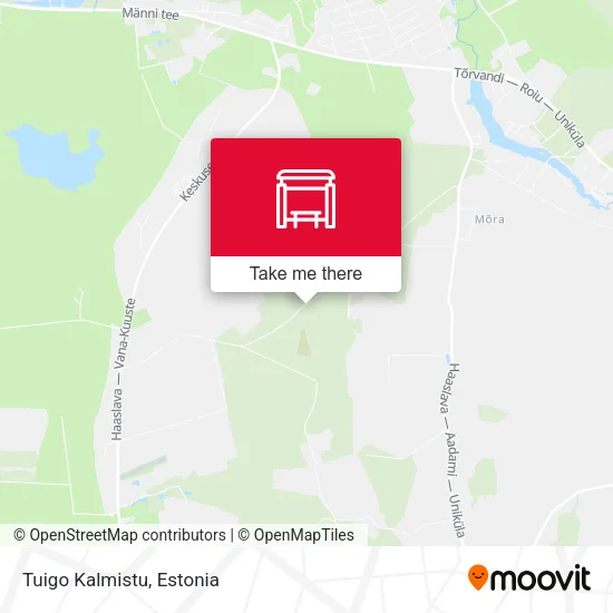 Tuigo Kalmistu map