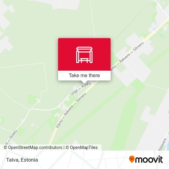 Карта Talva
