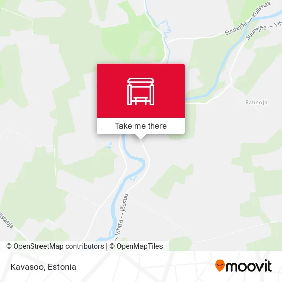 Карта Kavasoo