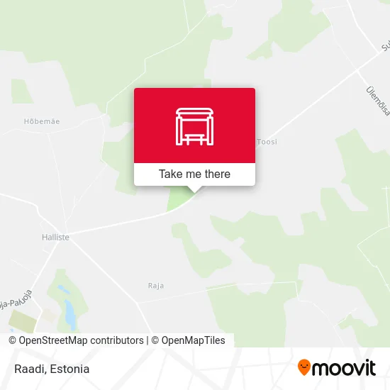 Карта Raadi