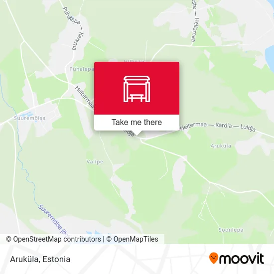 Карта Aruküla