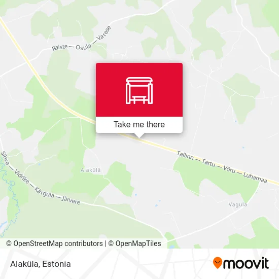 Карта Alaküla