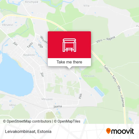 Карта Leivakombinaat