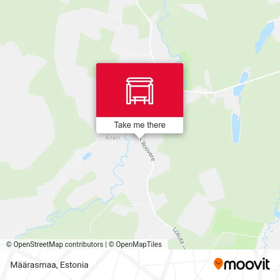 Карта Määrasmaa