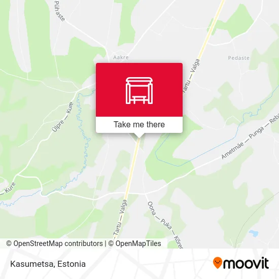 Карта Kasumetsa