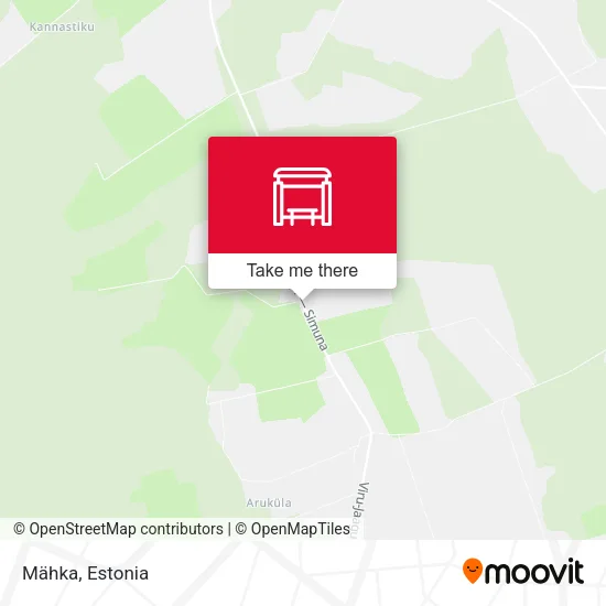 Карта Mähka