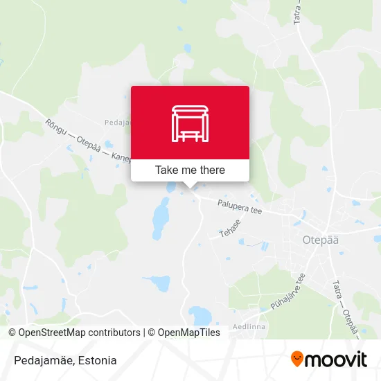 Карта Pedajamäe