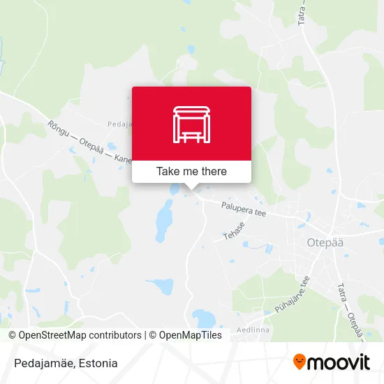 Карта Pedajamäe
