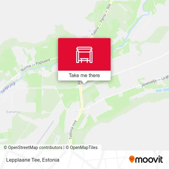 Карта Lepplaane Tee